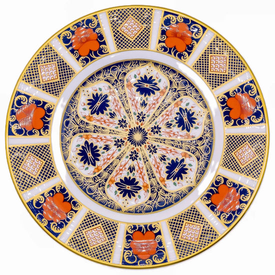 royal crown derby imari 1128 18pc plate set 1 - Charterwells