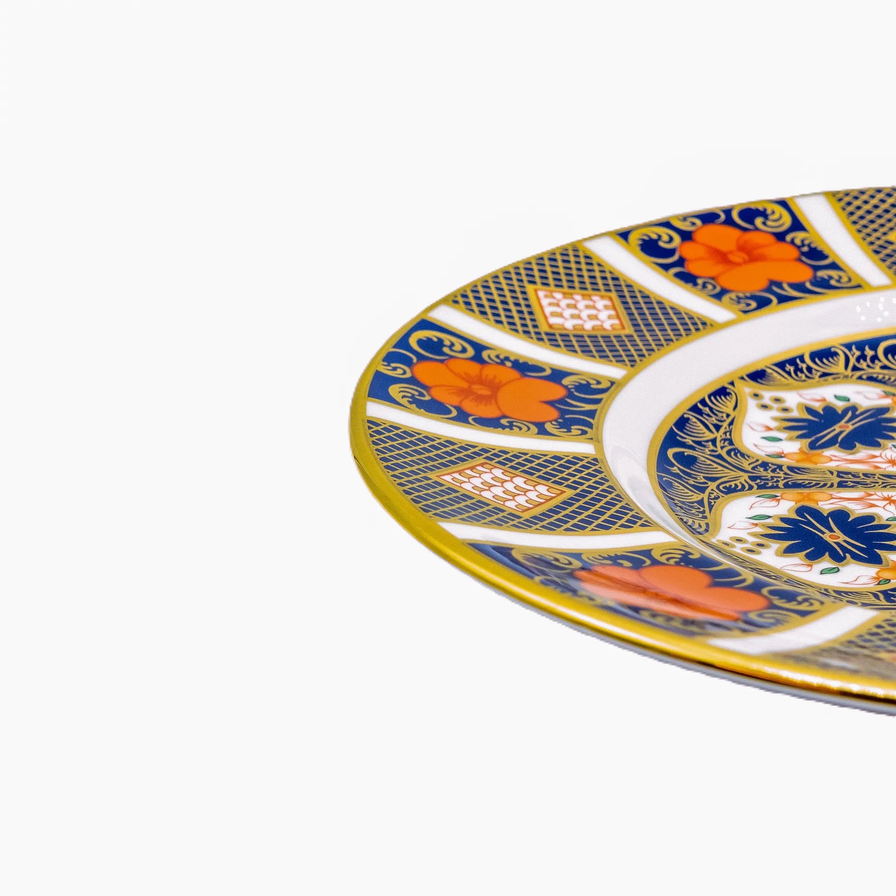 royal crown derby imari 1128 8 salad plate - Charterwells