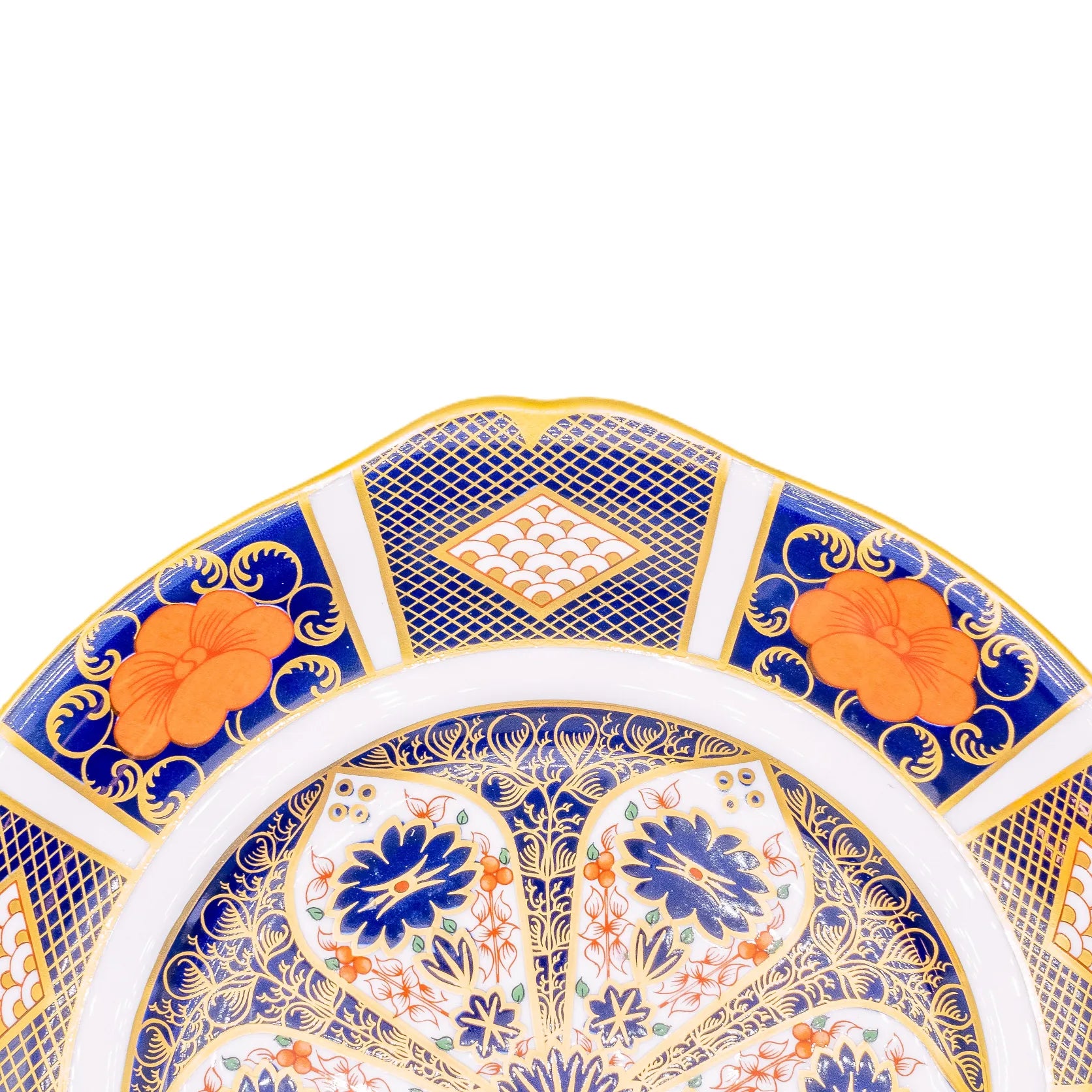 royal crown derby imari 1128 bread butter plate - Charterwells