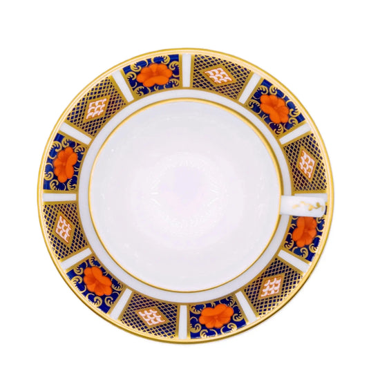 Royal Crown Derby Imari 1128 Breakfast Cup & Saucer Charterwells