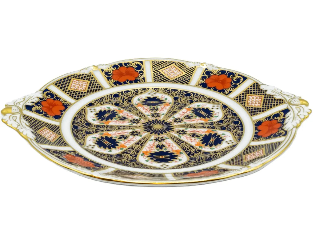 royal crown derby imari 1128 sauce tureen stand - Charterwells