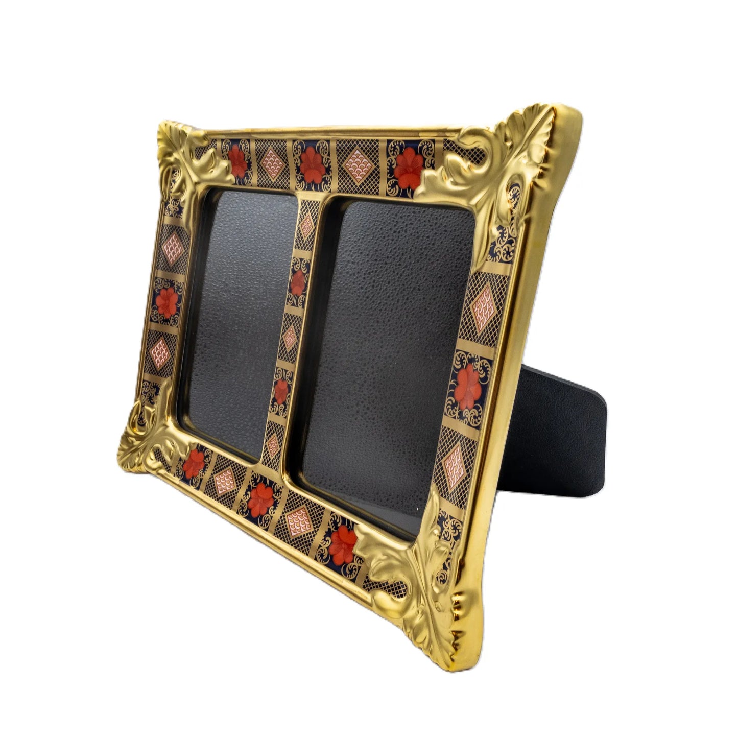 royal crown derby imari sgb double picture frame - Charterwells