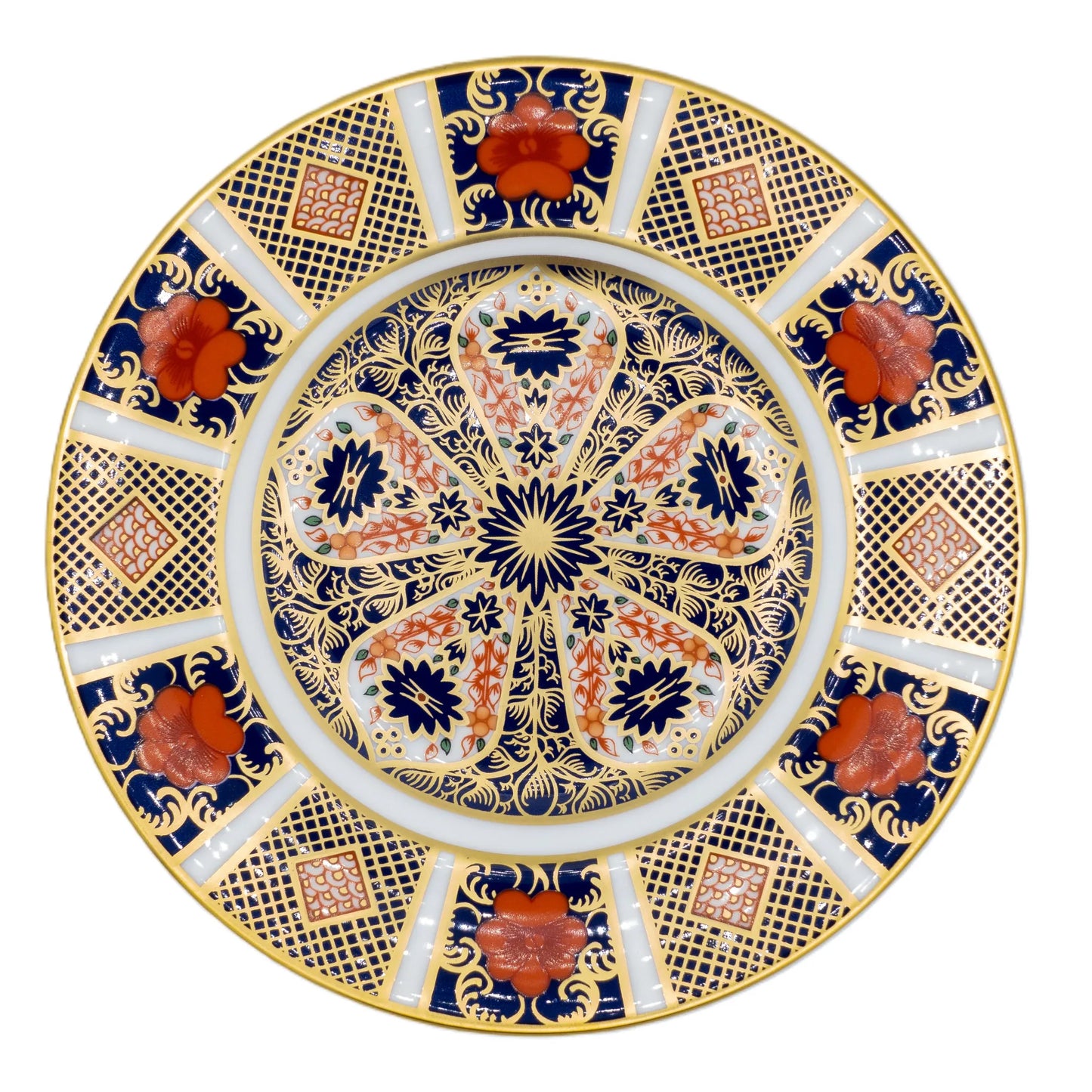 royal crown derby imari 1128 18pc plate set 1 - Charterwells