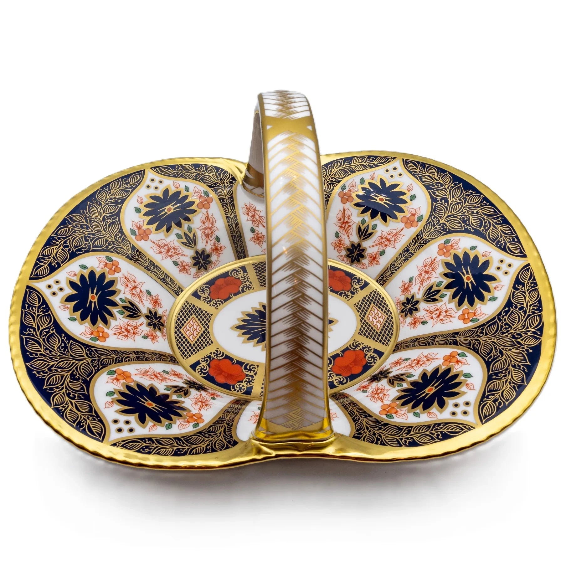 royal crown derby imari sgb heather basket - Charterwells