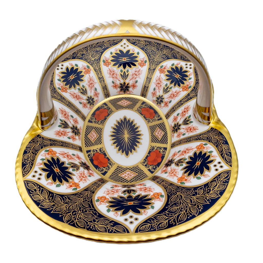royal crown derby imari sgb heather basket - Charterwells