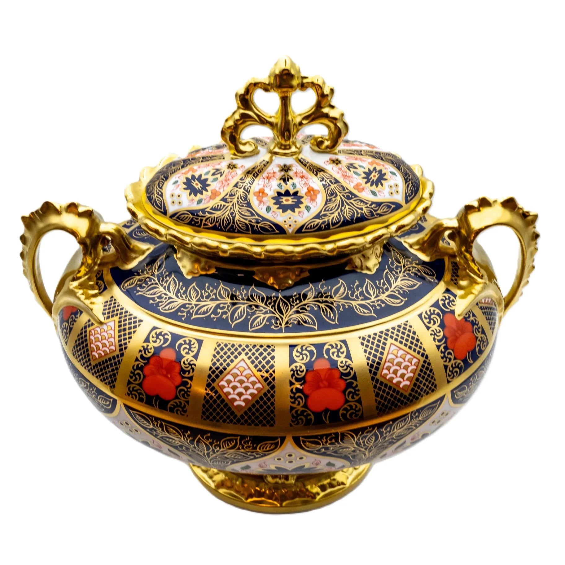 royal crown derby imari sgb litherland vase - Charterwells