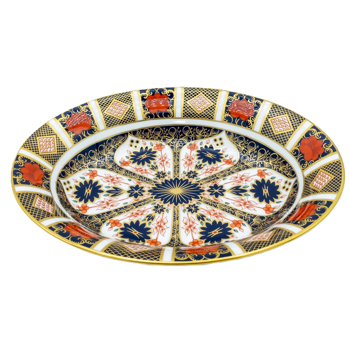 royal crown derby imari 1128 open vegetable dish - Charterwells