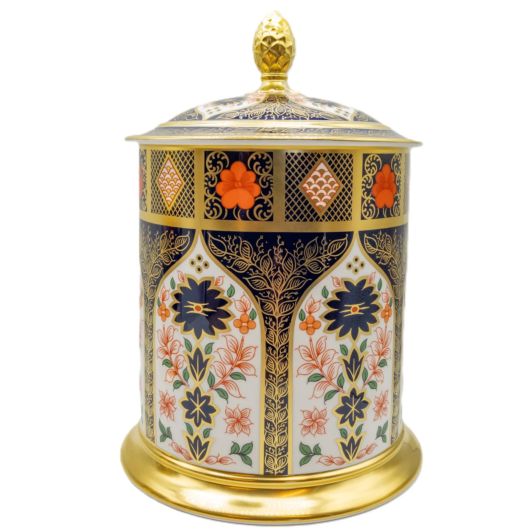 royal crown derby imari sgb storage jars - Charterwells