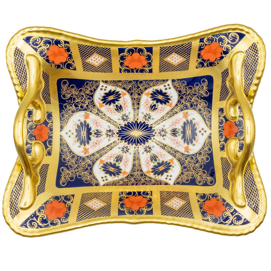 royal crown derby imari sgb 1919 basket - Charterwells