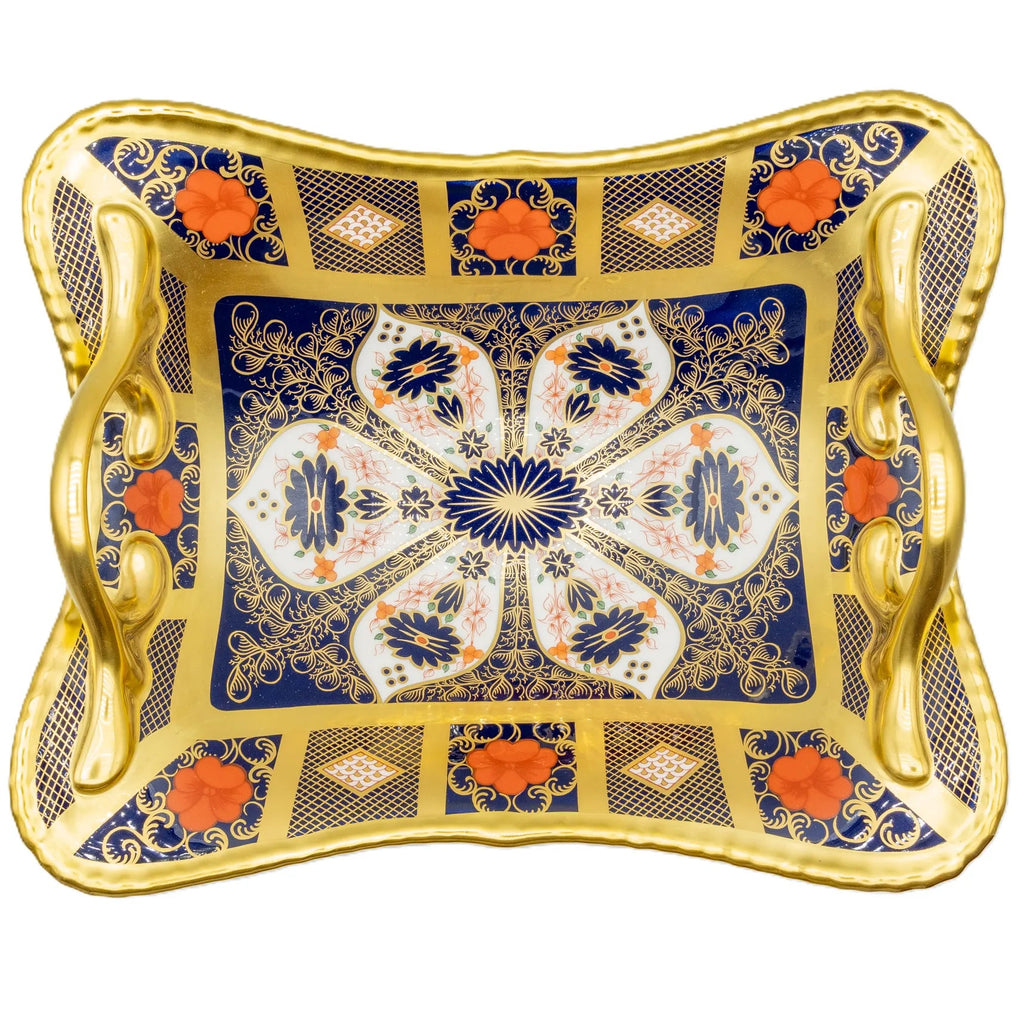 royal crown derby imari sgb 1919 basket - Charterwells