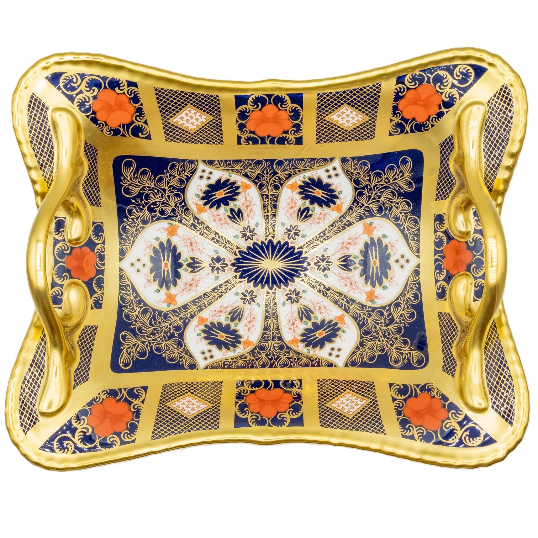 royal crown derby imari sgb 1919 basket - Charterwells