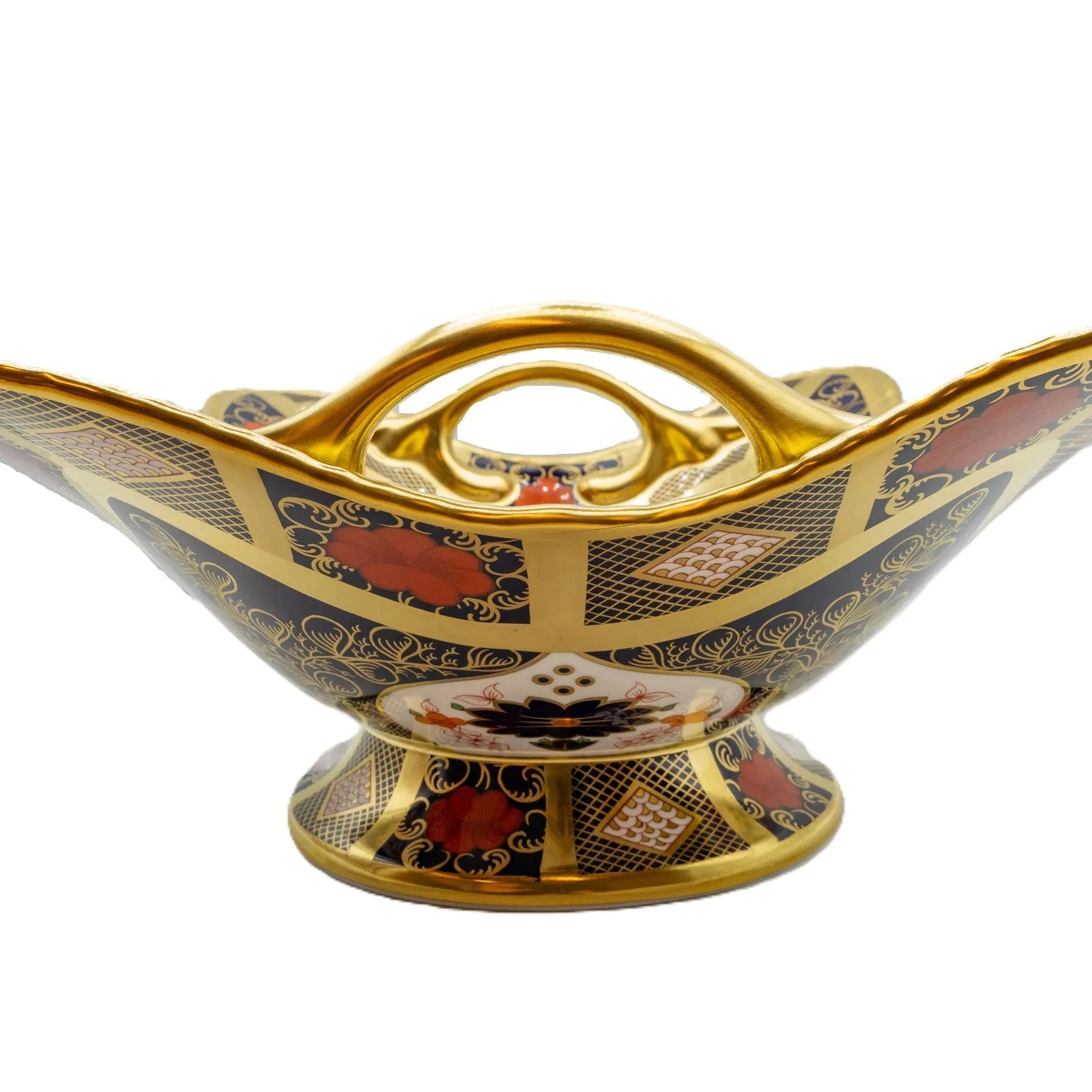 royal crown derby imari sgb 1919 basket - Charterwells