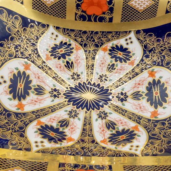 royal crown derby imari sgb 1919 basket - Charterwells