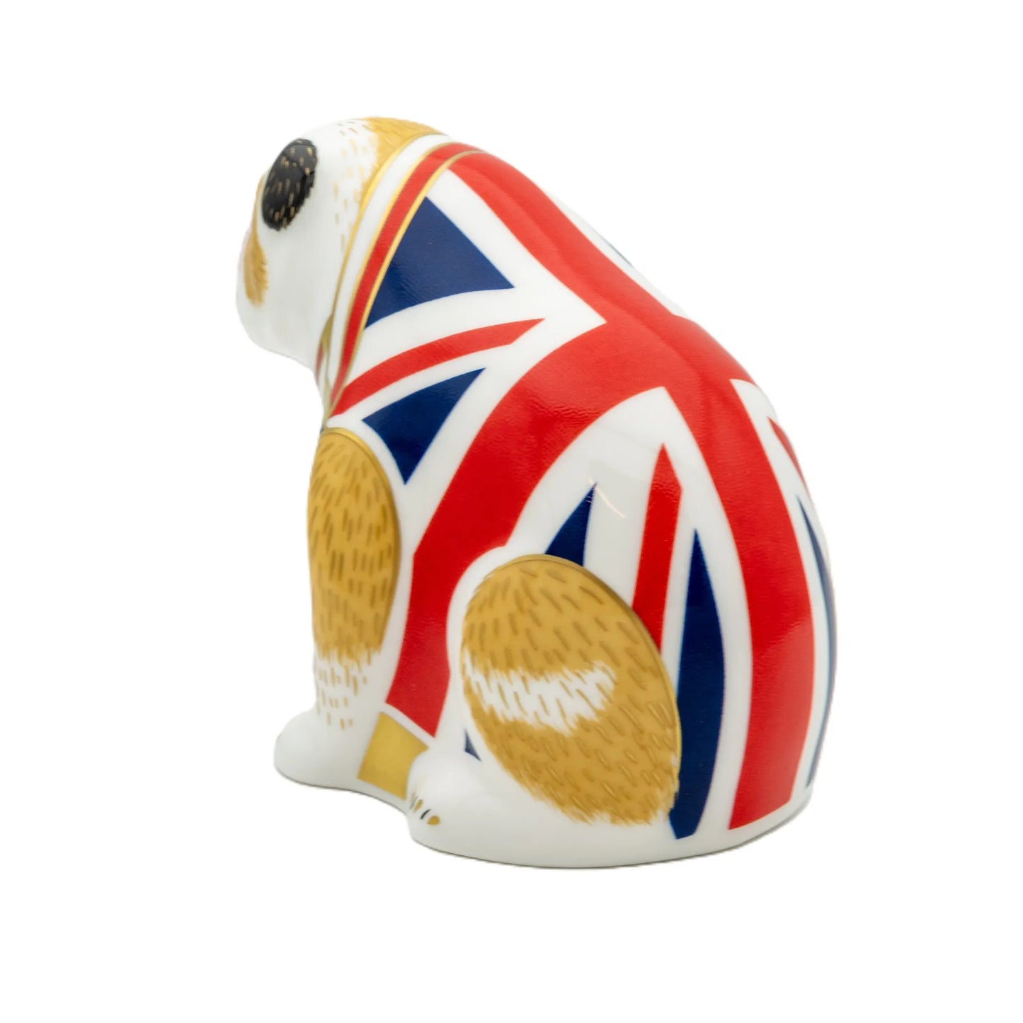 royal crown derby union jack bulldog paperweight - Charterwells