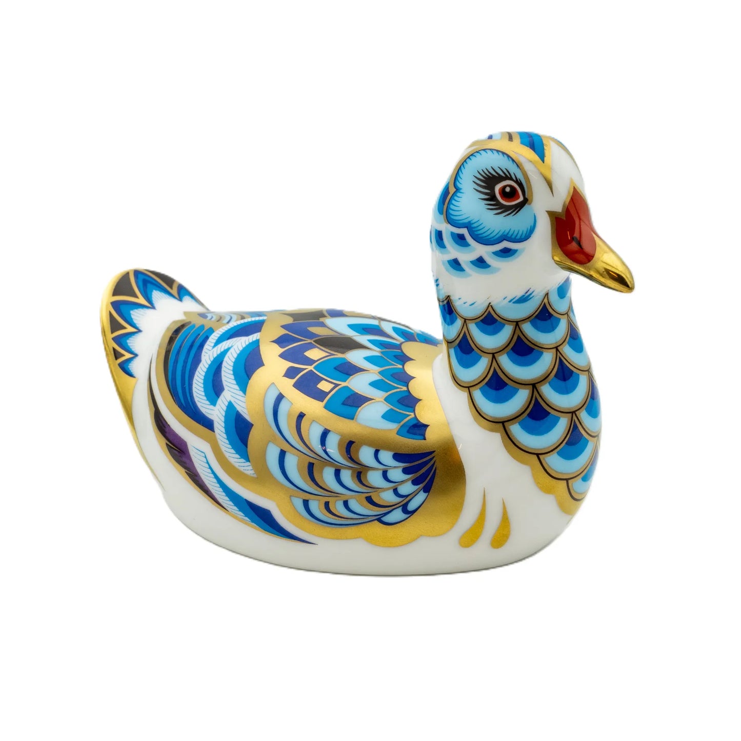 royal crown derby rallidae duck paperweight - Charterwells