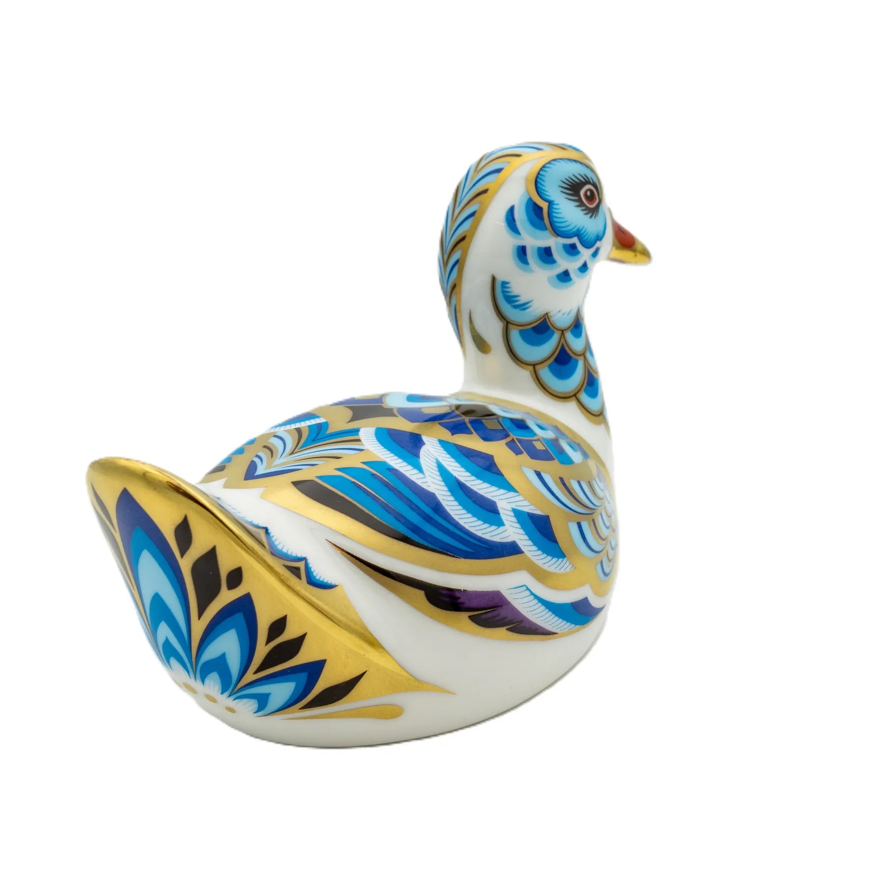 royal crown derby rallidae duck paperweight - Charterwells