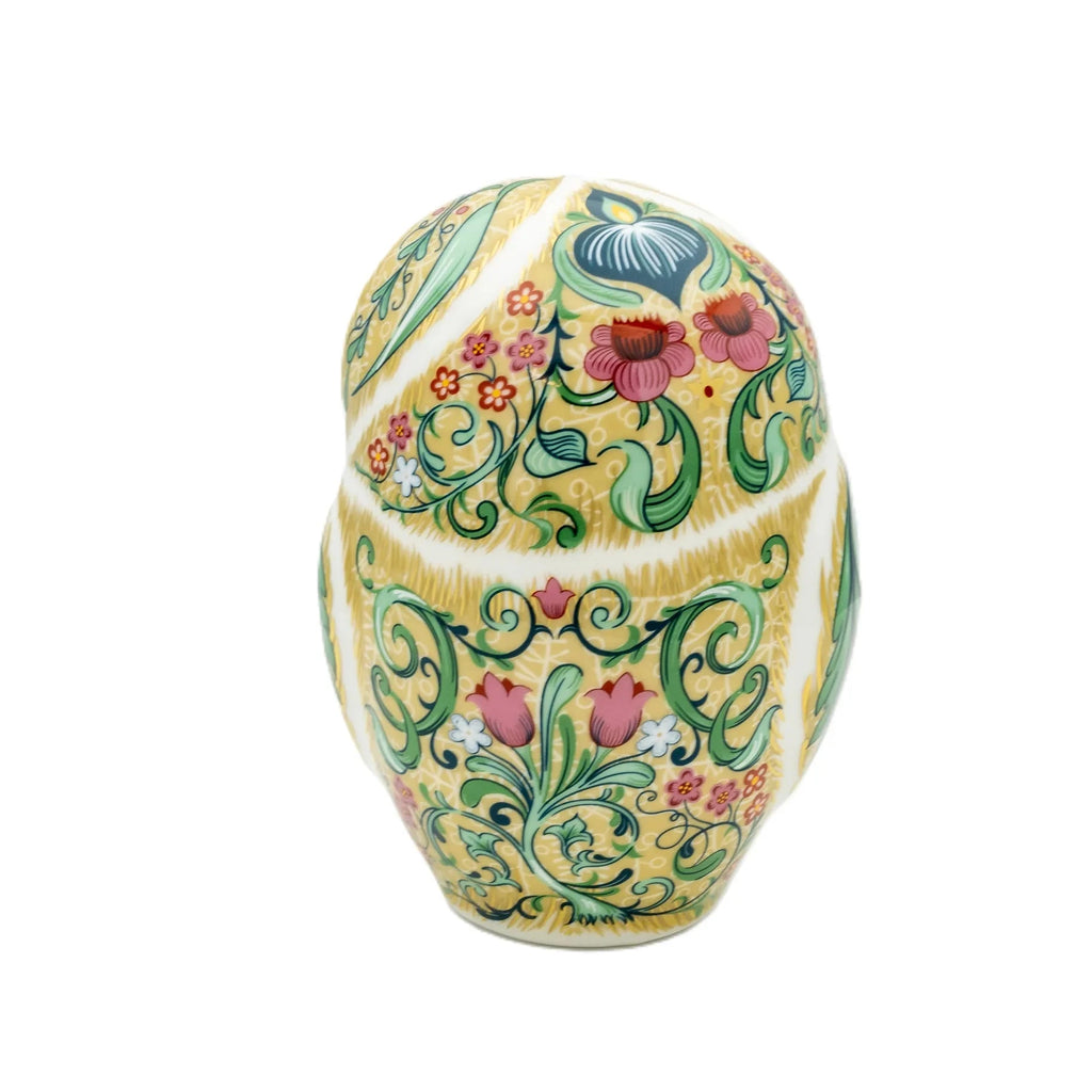 royal crown derby parchment owl paperweight - Charterwells