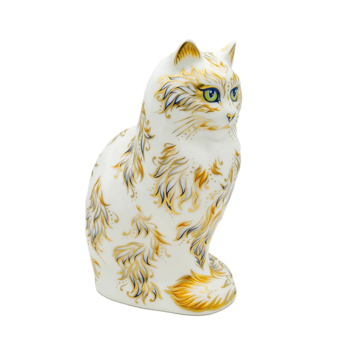 Royal Crown Derby Fifi Cat Paperweight