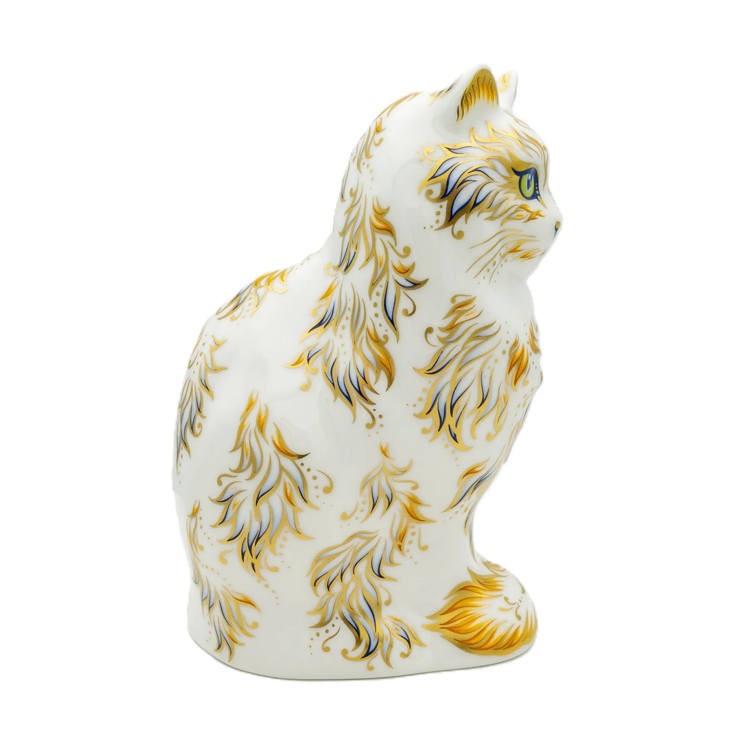 Royal Crown Derby Fifi Cat Paperweight