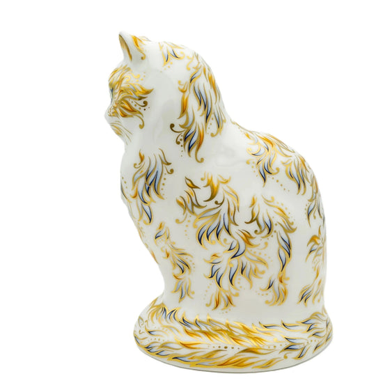 royal crown derby fifi cat paperweight - Charterwells
