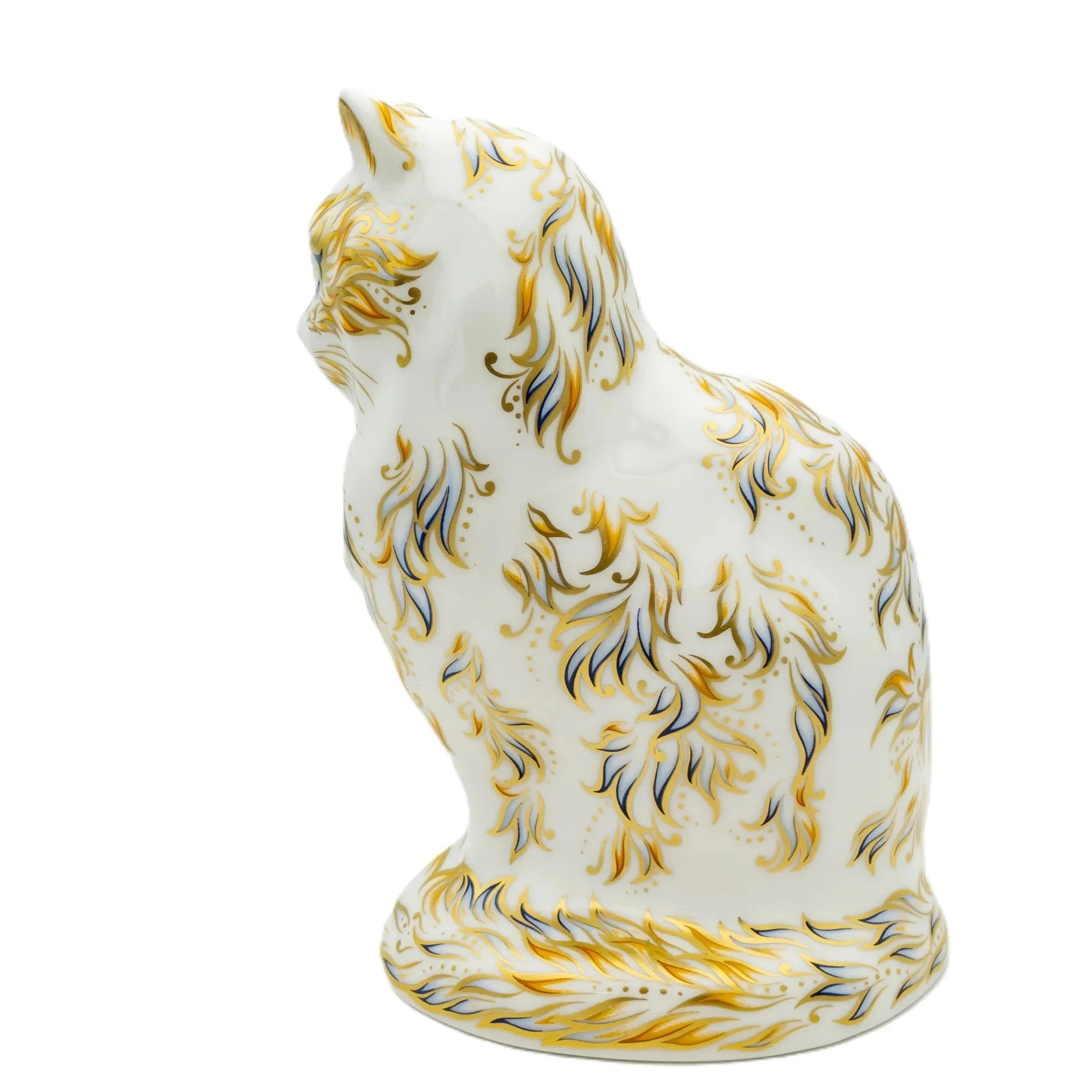 royal crown derby fifi cat paperweight - Charterwells