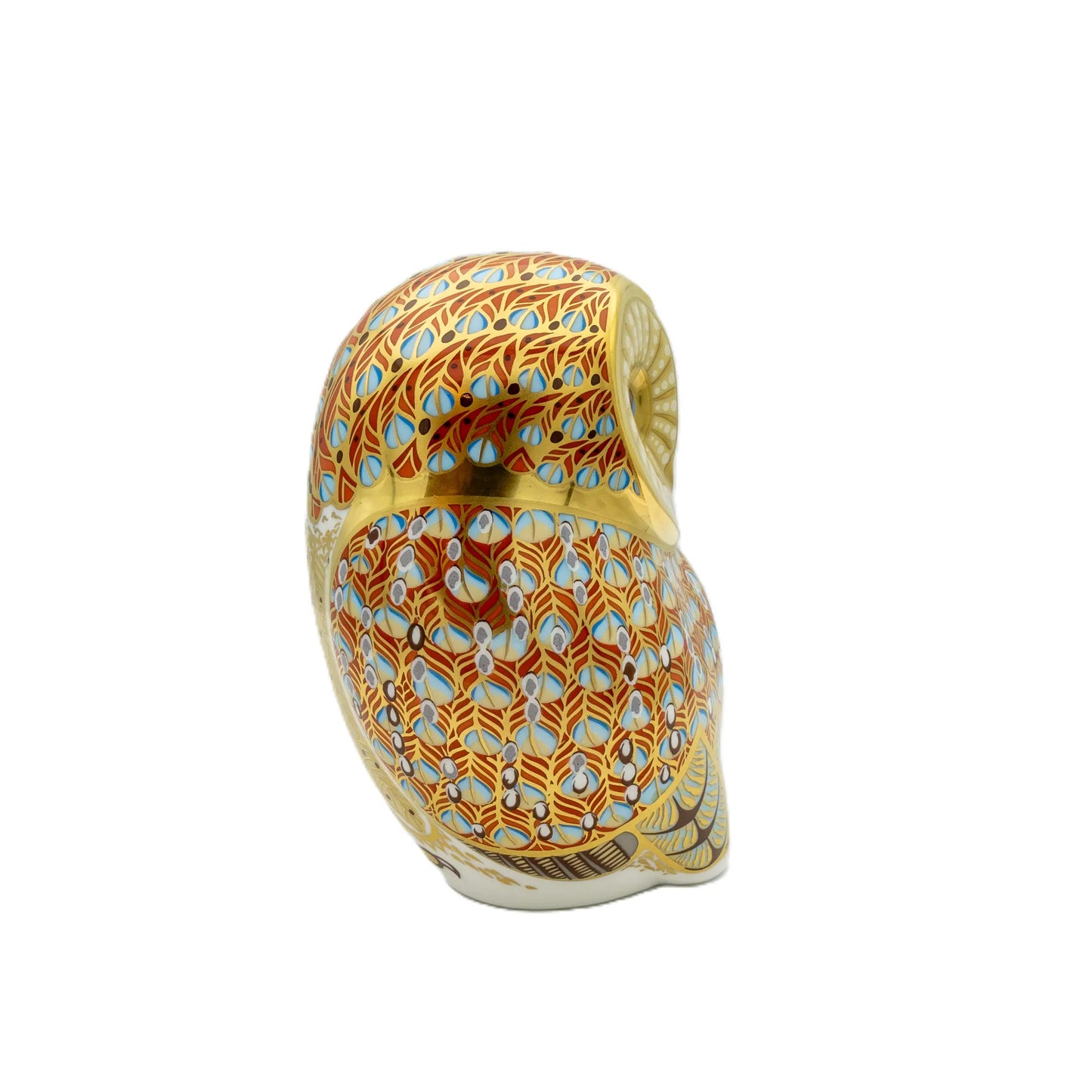 royal crown derby barn owl paperweight - Charterwells