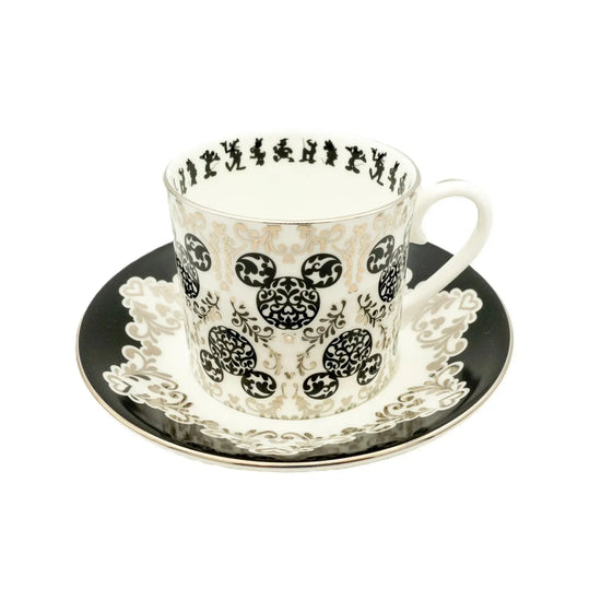 english ladies disney mickey mouse friends mickey vintage cup saucer - Charterwells