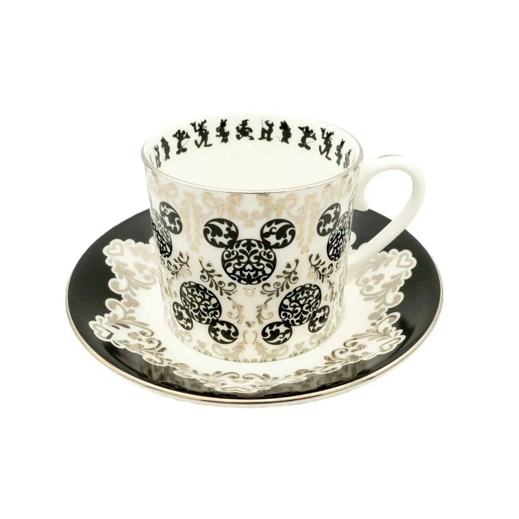 english ladies disney mickey mouse friends mickey vintage cup saucer - Charterwells