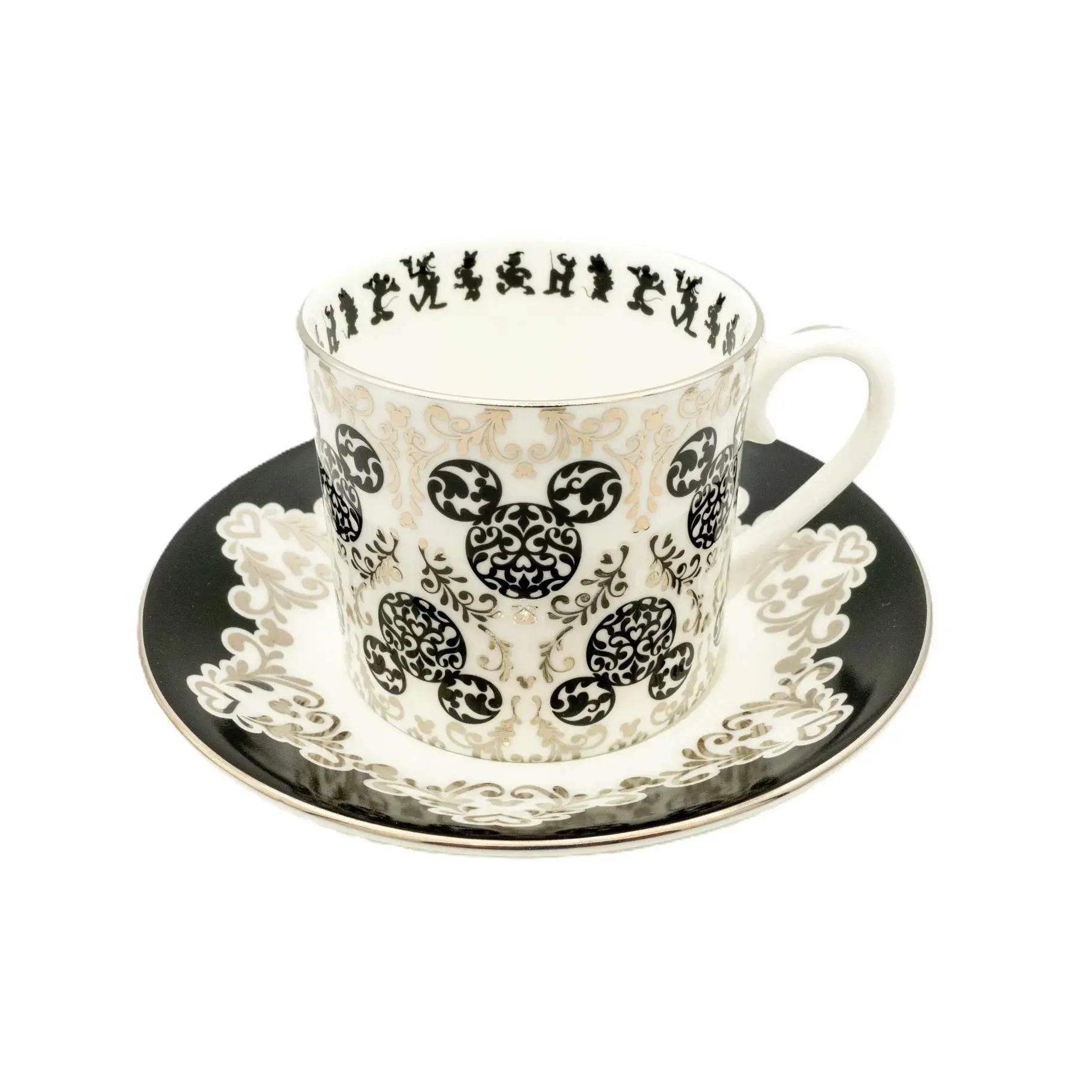 english ladies disney mickey mouse friends mickey vintage cup saucer - Charterwells