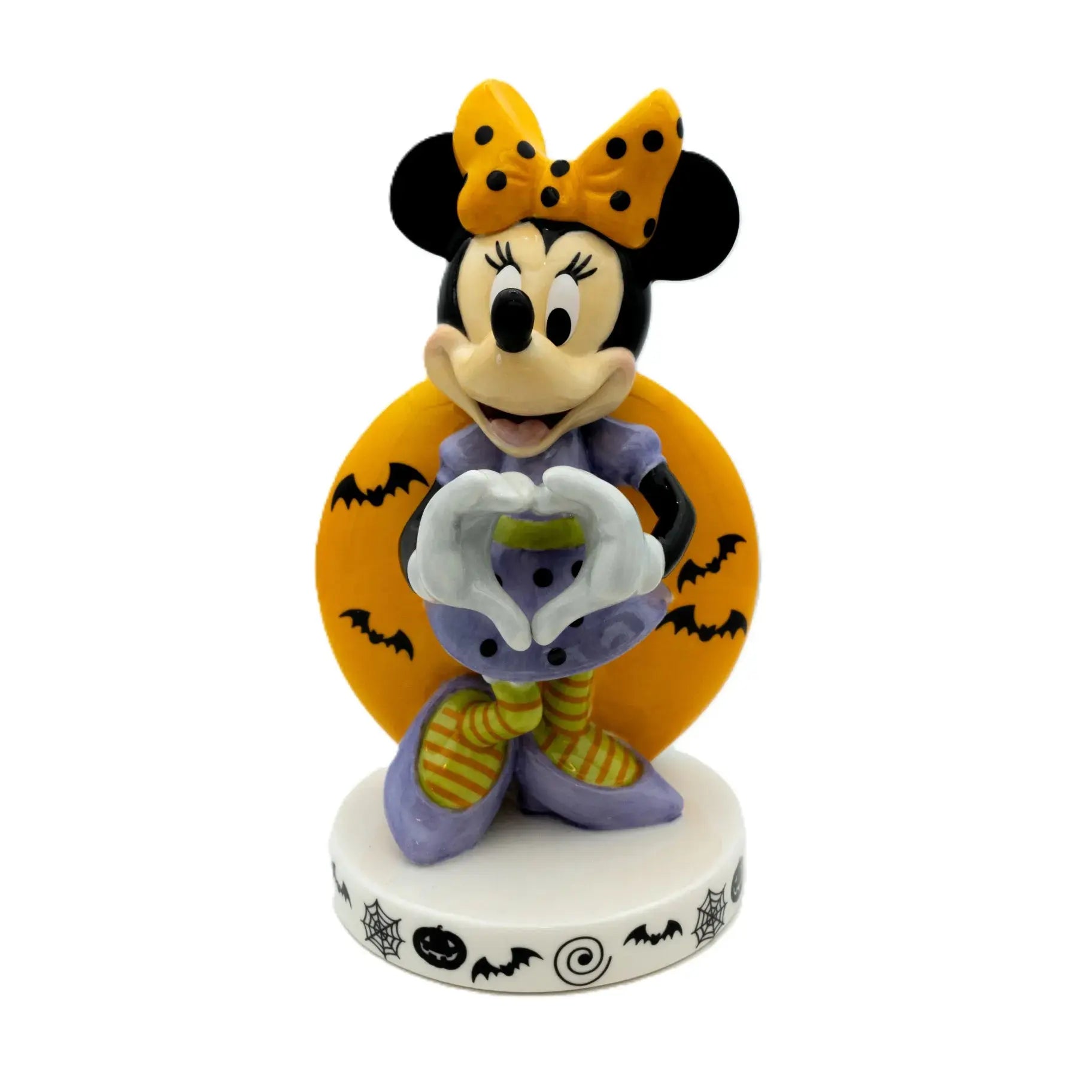 english ladies disney mickey mouse friends minnie halloween figurine - Charterwells