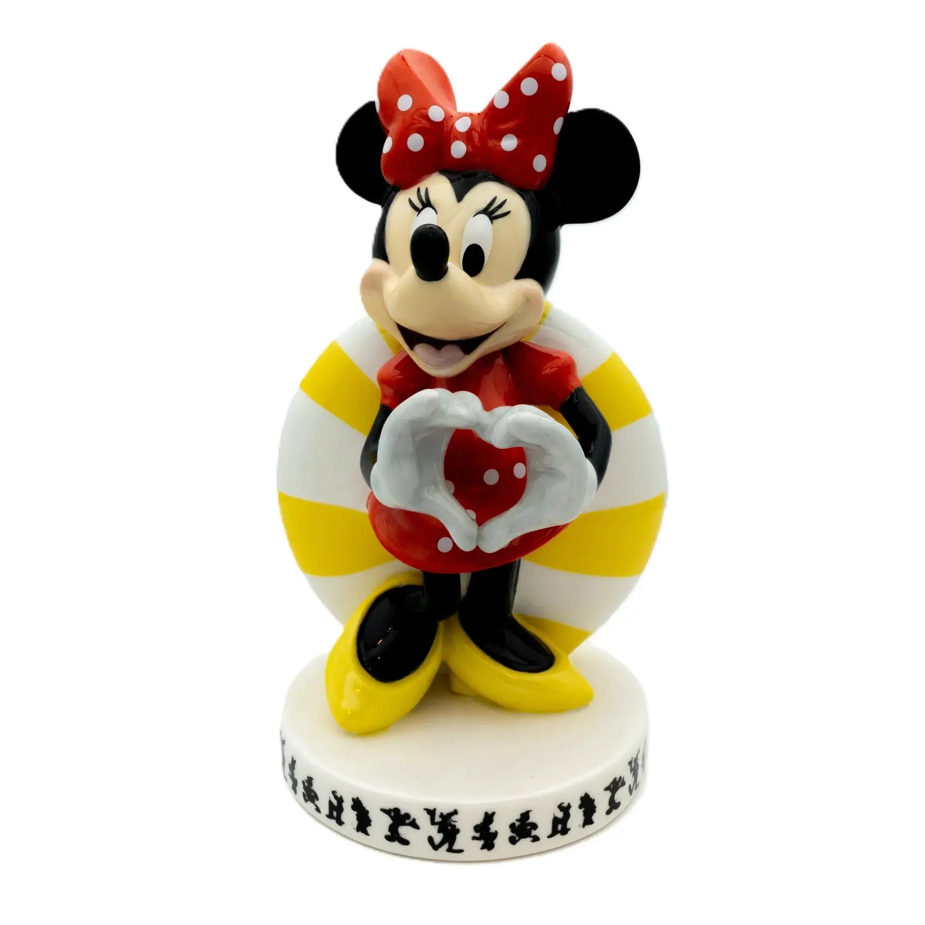 english ladies disney mickey mouse friends minnie modern figurine - Charterwells