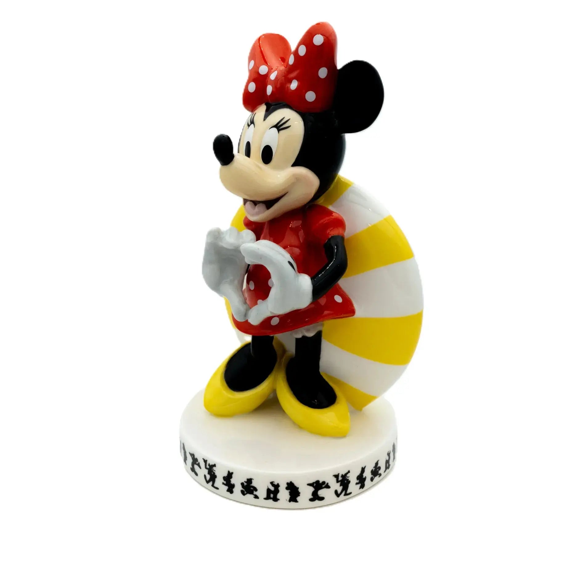 english ladies disney mickey mouse friends minnie modern figurine - Charterwells