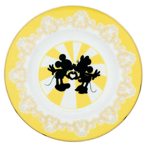 english ladies disney mickey mouse friends minnie modern plate - Charterwells