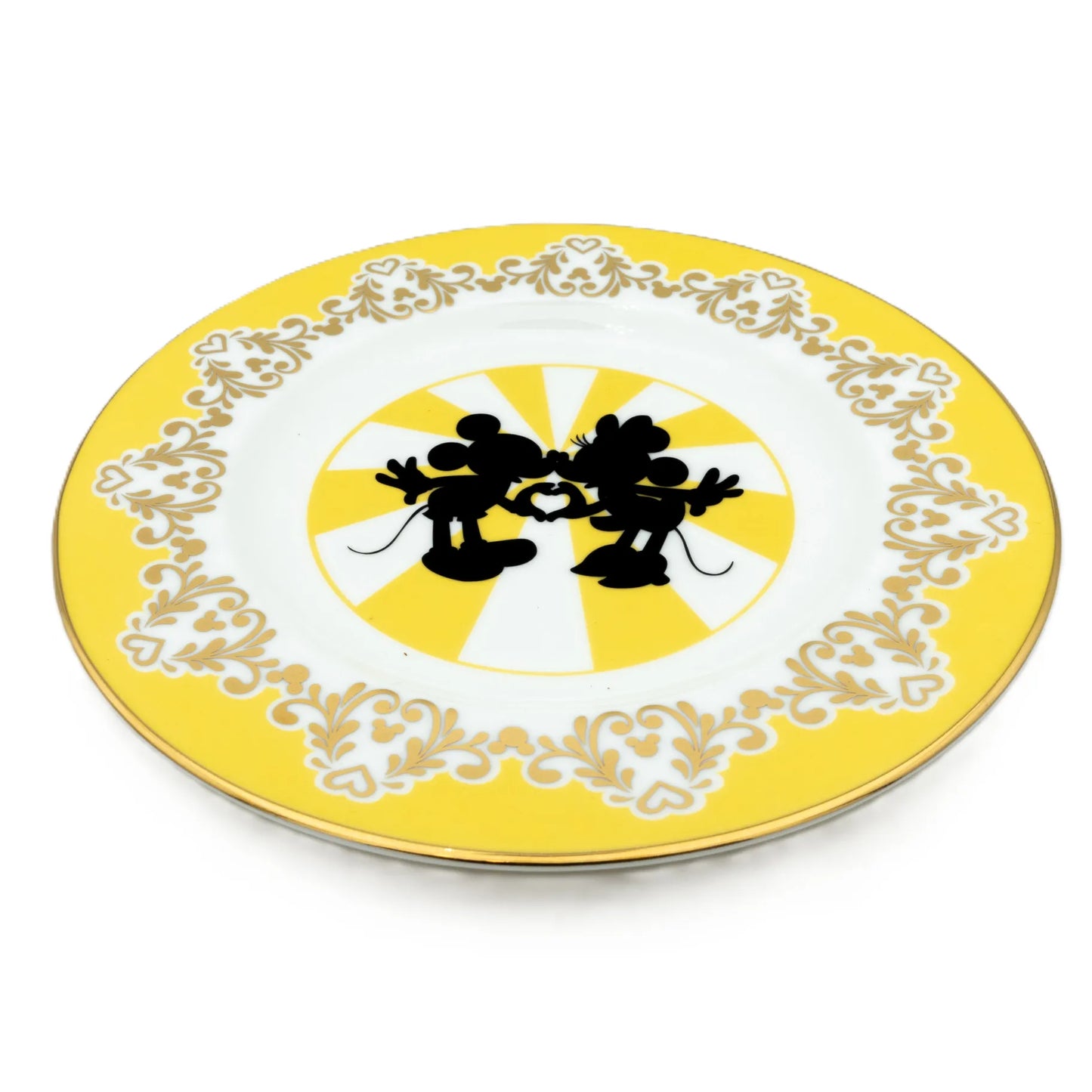 english ladies disney mickey mouse friends minnie modern plate - Charterwells