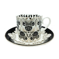 english ladies disney mickey mouse friends minnie vintage cup saucer - Charterwells