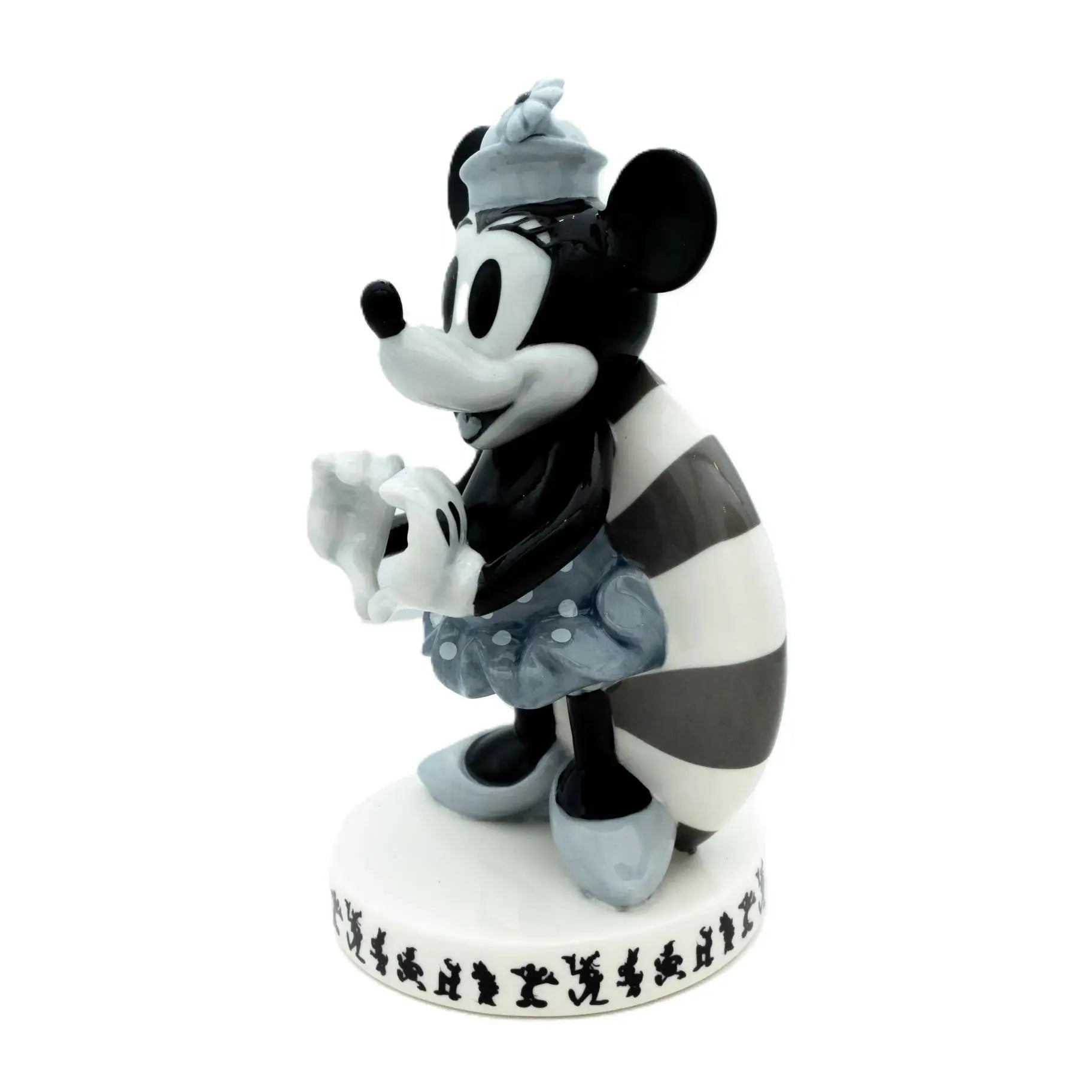 english ladies disney mickey mouse friends minnie vintage figurine - Charterwells