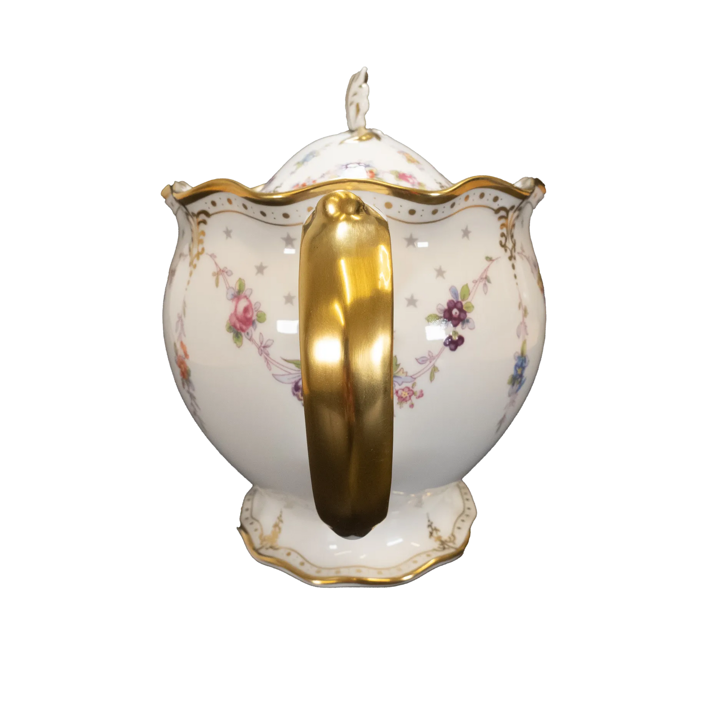 royal crown derby antoinette medium teapot - Charterwells