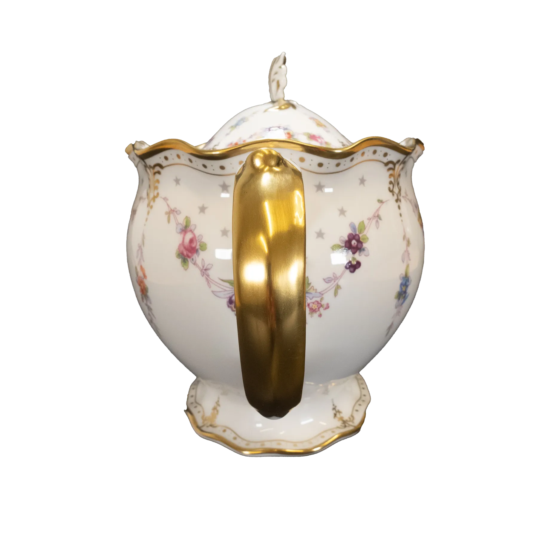 royal crown derby antoinette medium teapot - Charterwells