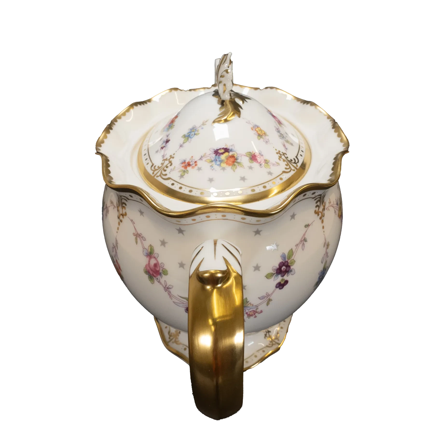Royal Crown Derby Antoinette Teapot - Charterwells