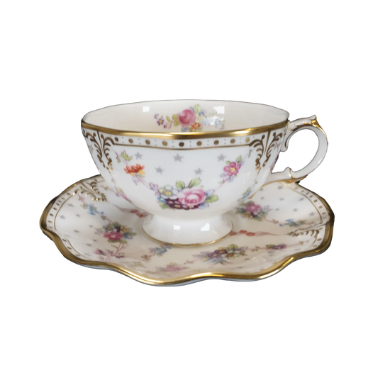 Royal Crown Derby Antoinette 30pc Dinner Set (1) - 2nd Quality - Charterwells