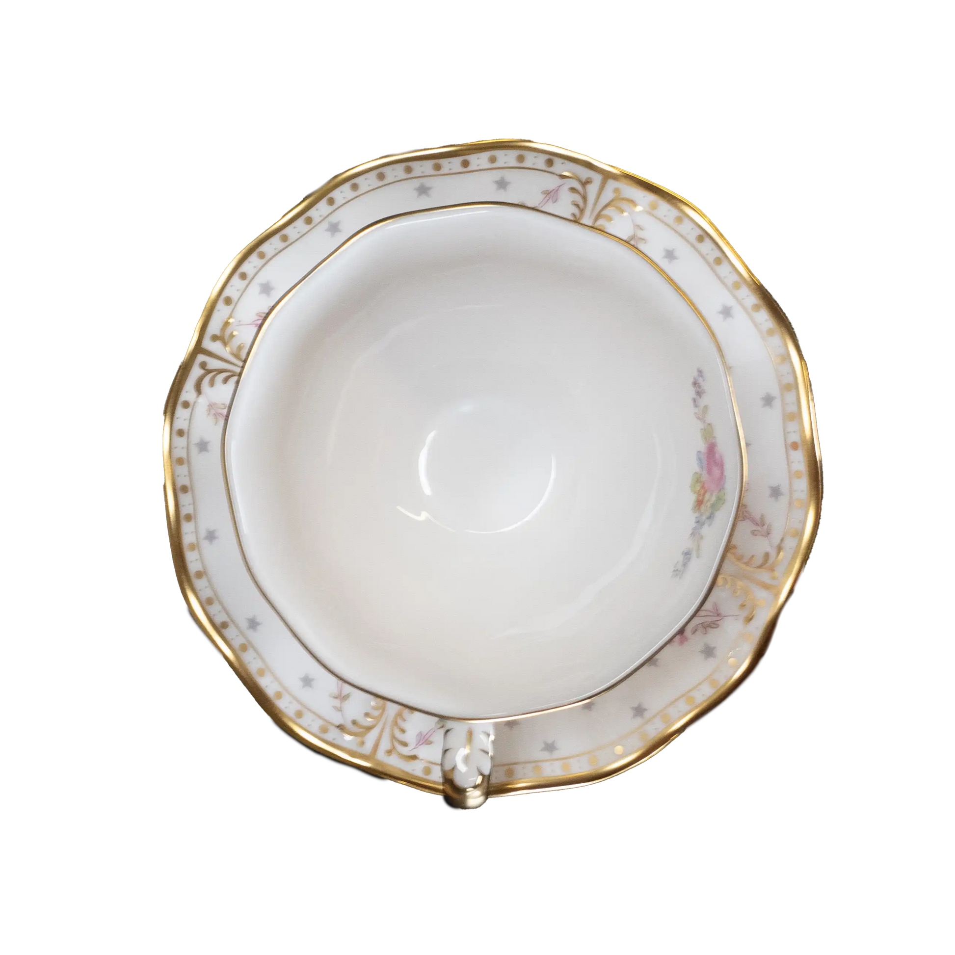 royal crown derby antoinette tea cup saucer - Charterwells