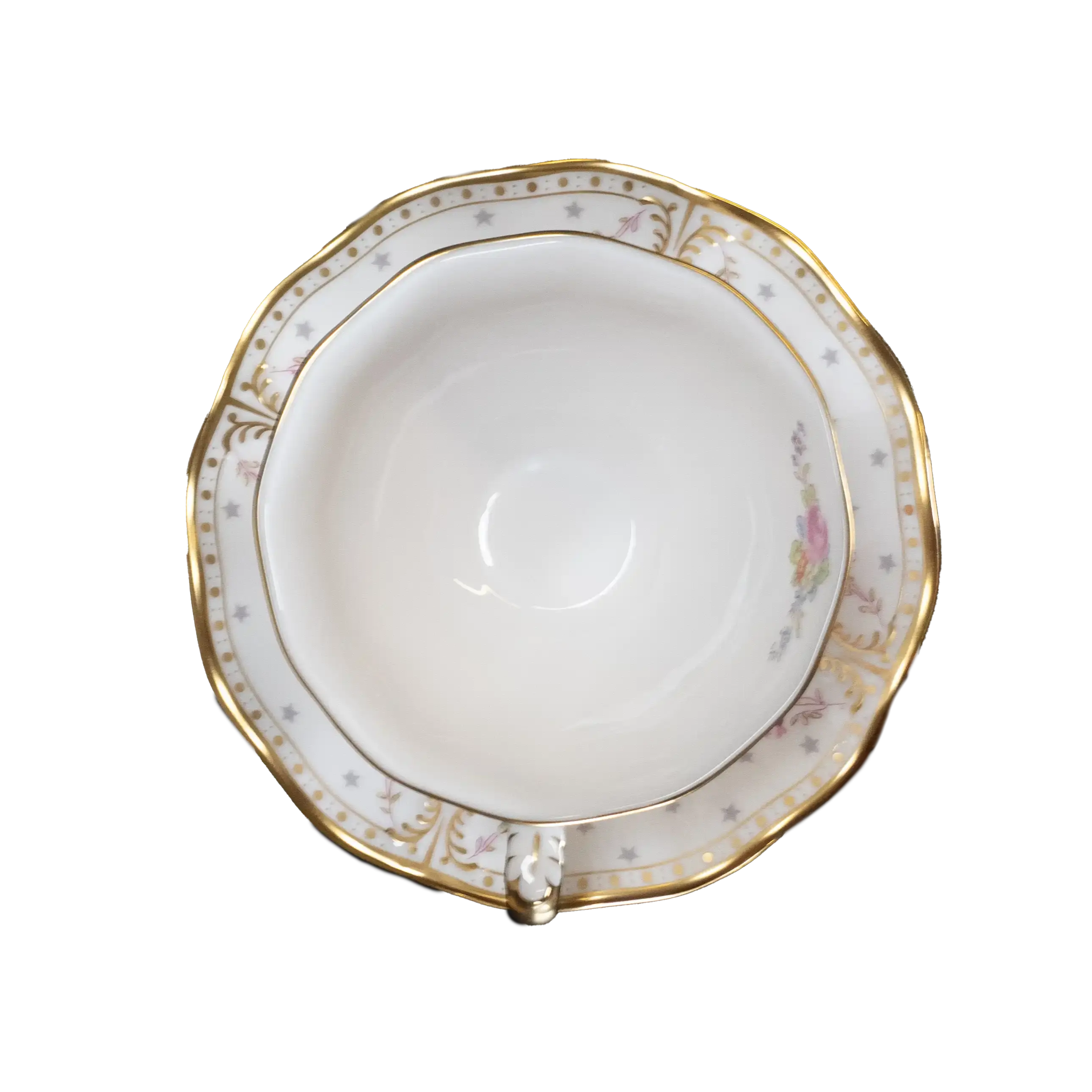 royal crown derby antoinette tea cup saucer - Charterwells