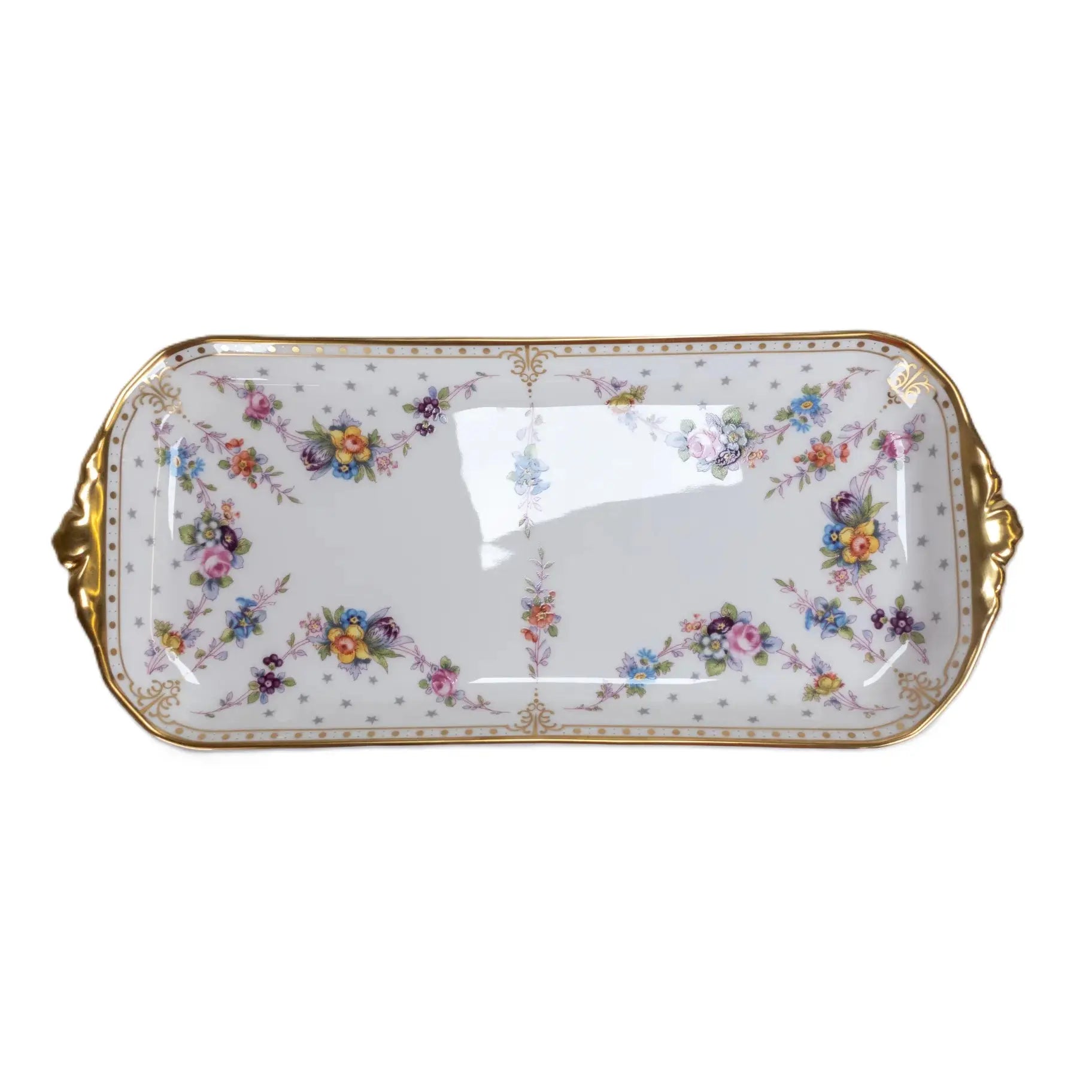 royal crown derby antoinette sandwich tray - Charterwells