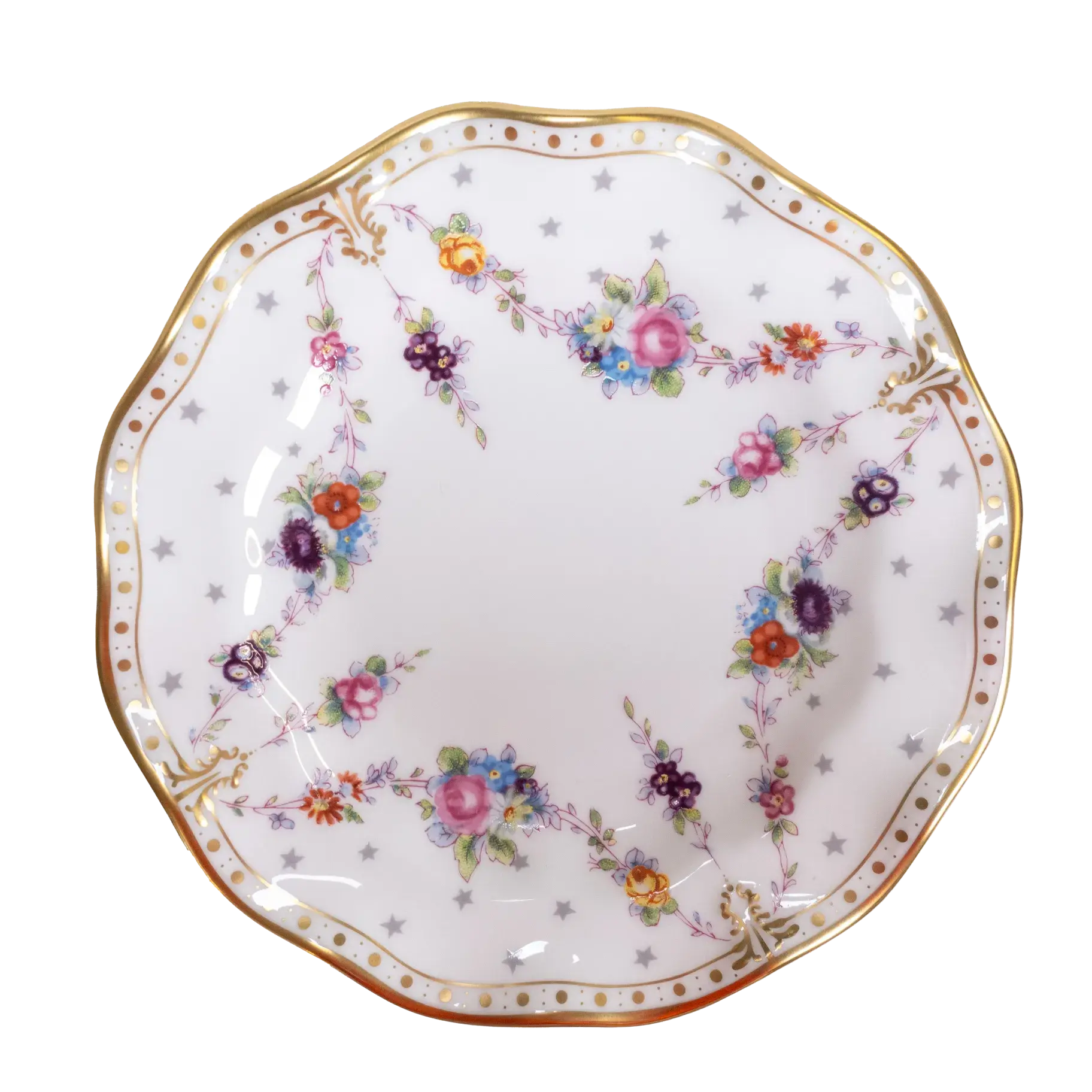 Royal Crown Derby Antoinette 30pc Dinner Set (1) - 2nd Quality - Charterwells
