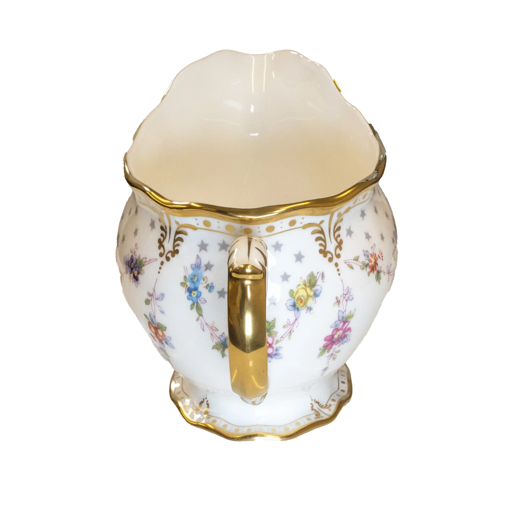 Royal Crown Derby Antoinette Cream Milk Jug Charterwells