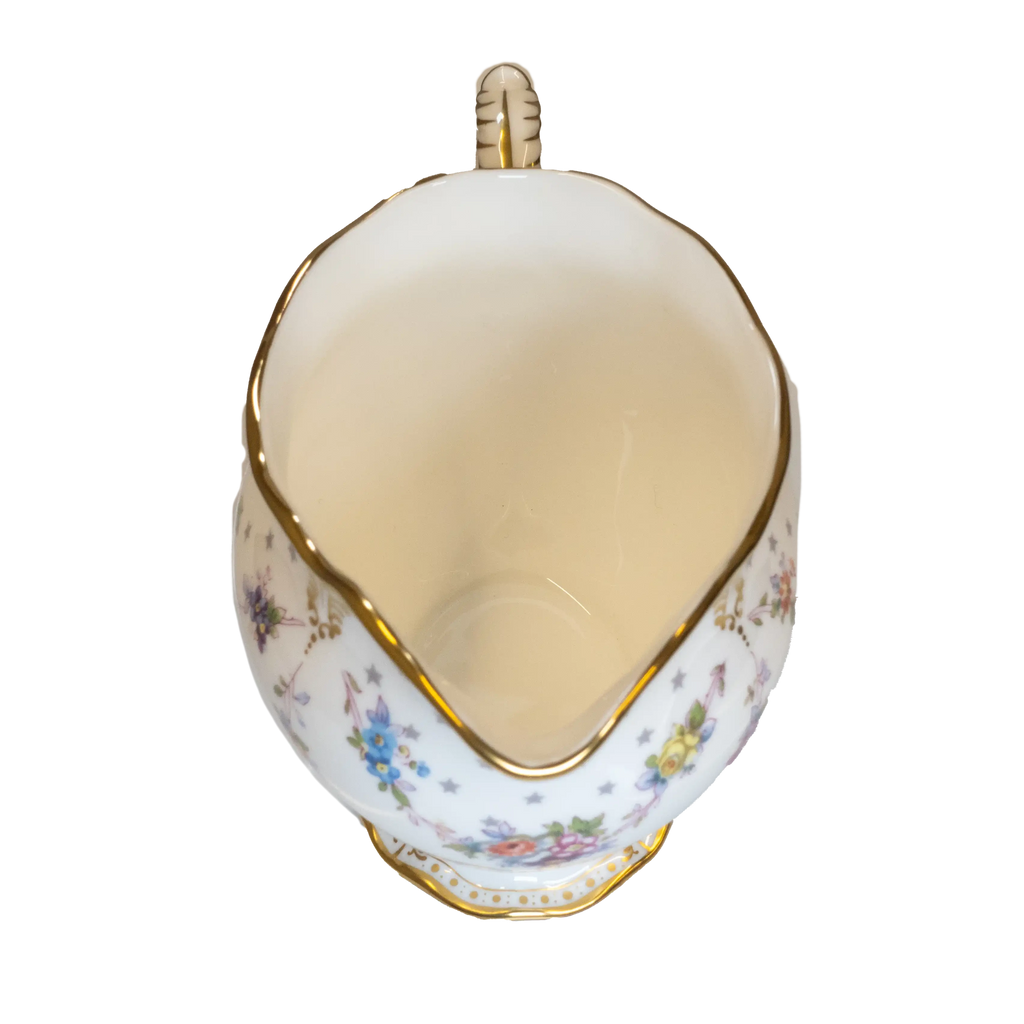 Royal Crown Derby Antoinette Cream Milk Jug Charterwells