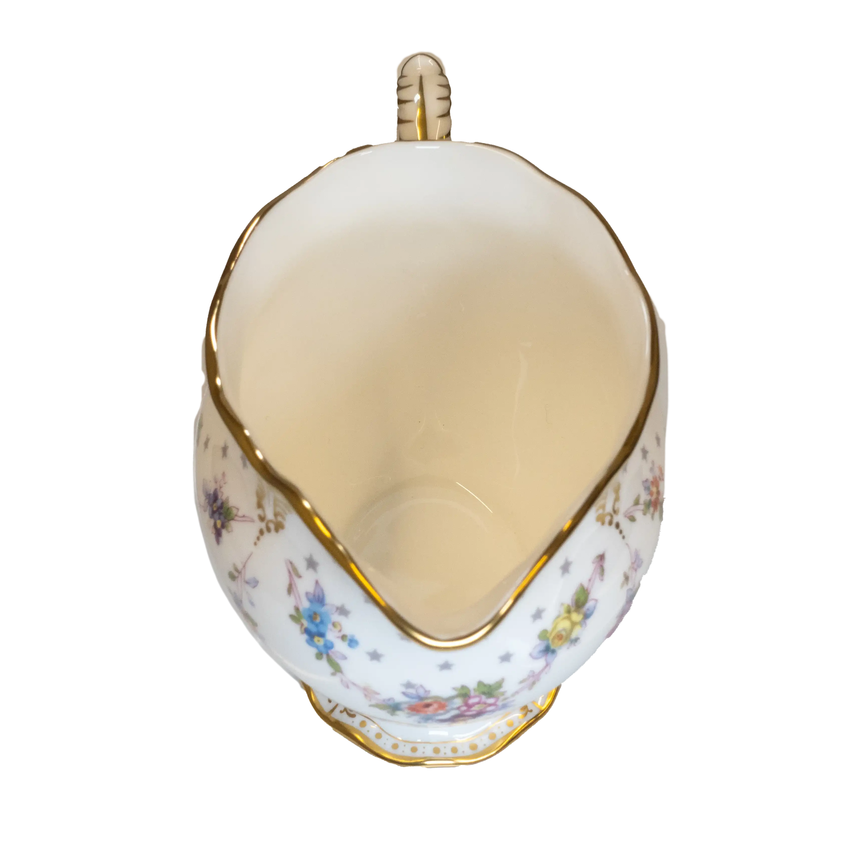 Royal Crown Derby Antoinette Cream Milk Jug Charterwells