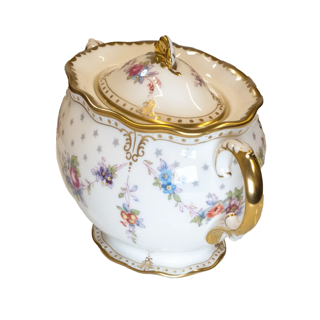 Royal Crown Derby Antoinette Covered Sugar Bowl Charterwells