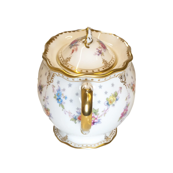 Royal Crown Derby Antoinette Covered Sugar Bowl Charterwells