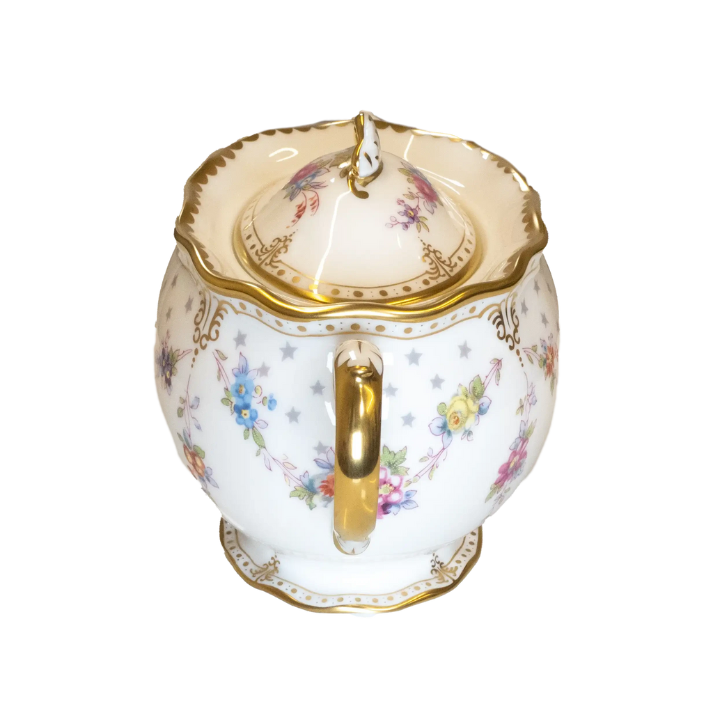 Royal Crown Derby Antoinette Covered Sugar Bowl Charterwells